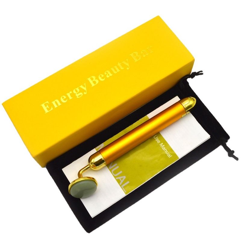 6000 keer/min Massage Frequentie 24K Gold Gezicht Beauty Bar Gezicht en Oog Beauty Magic Wand Gezicht Massager met functie