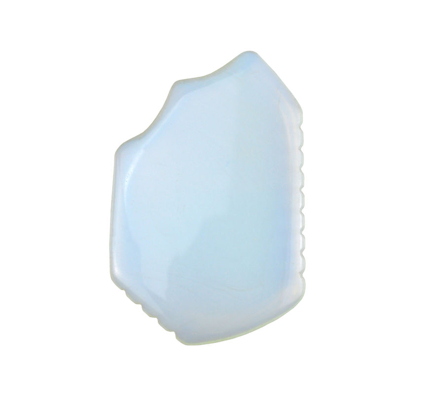 Opalite Huidverzorging Guasha Schrapen Product 2024 Opal Steen Gua Sha Board voor Gezicht gezondheidszorg en gezichtsmassage Tool