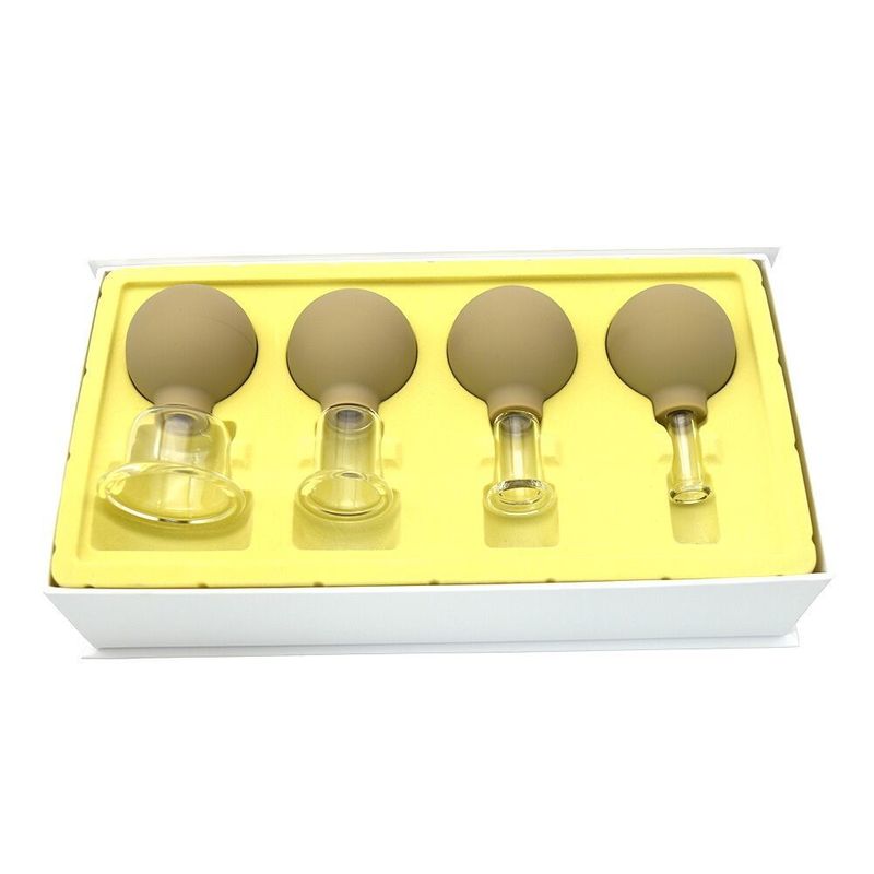 96mm Hoogte Chinese traditionele glazen Cupping Massage Therapie Vacuüm Cupping Equipment Set Kit voor Achter Achter Schouder Leg Body