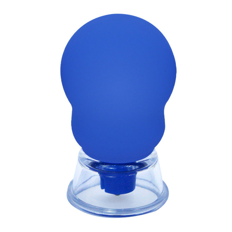 Blauw/roze Silicone Magnetische Vacuum Cupping Set Vacuum Hijama Cupping Therapy Set Negatieve Druk Cupping Kit 20pcs