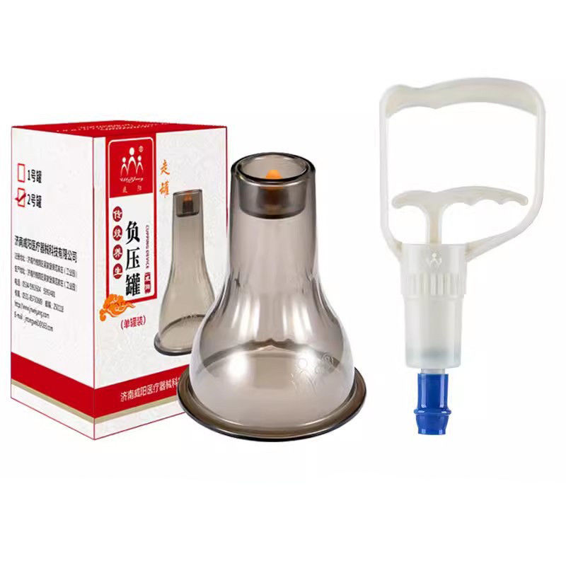 Plastic Vacuum Cupping Set voor lichamelijke revalidatie Gua Sha Scraping Tools en Negatieve Druk Cupping Therapy Kit