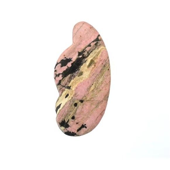 Multifunktioneel gezichtsmassagebord met roze rodonit jade Guasha voor gezondheidszorg en persoonlijke gezondheid
