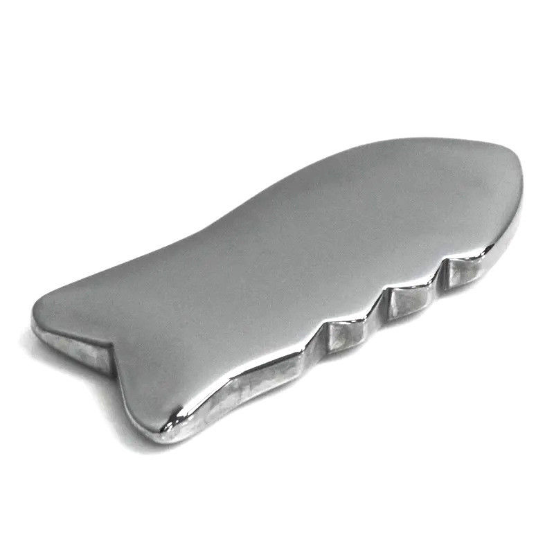 Terahertz Gua Sha Scraping Massage Tool met Energy Stone en Acupunctuurpunt Massage 91*37mm
