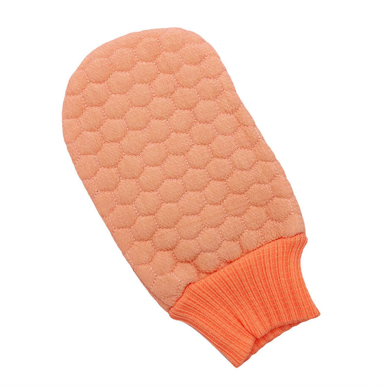Grondige reiniging Custom Logo Exfoliating handschoenen voor dode lederen handschoenen en body scrubbing