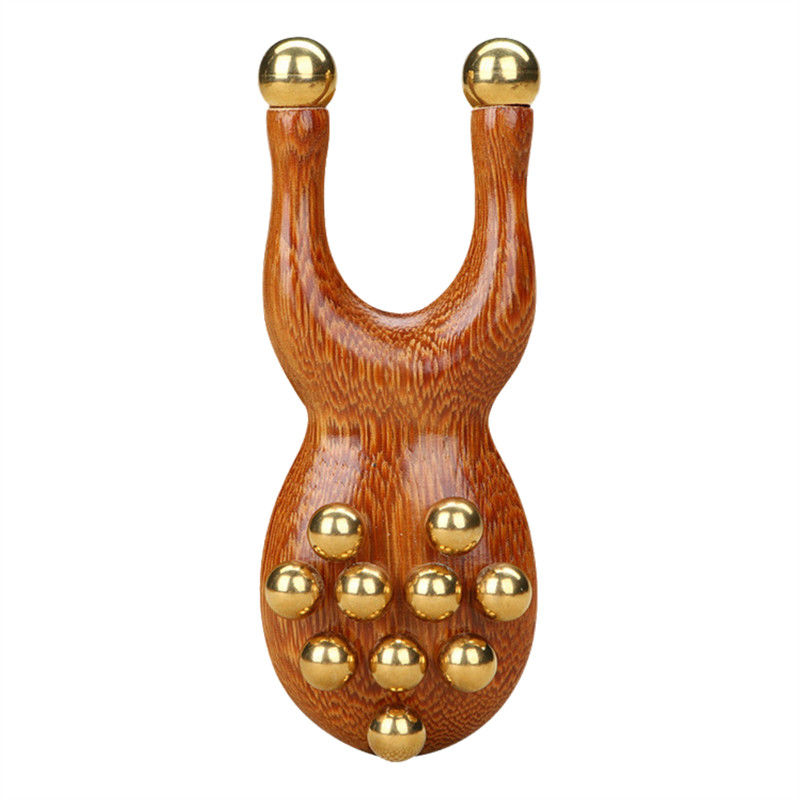 Handmatig Meridian Dredging Koper Gezicht Gua Sha Massage Tool voor Gezicht Beauty Lifting en Oog Huid Tightening