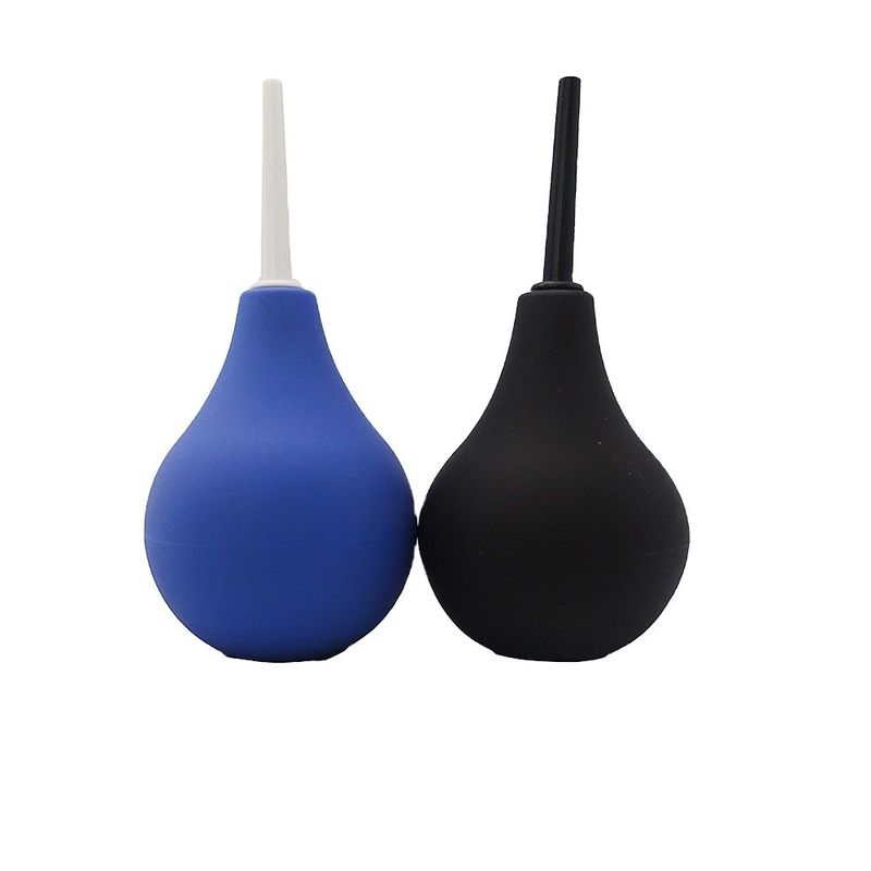 Toiletterij Vaginale douche Reiniging van billen Enema dikke darm Ribbed Cleaner Touch Enema Bulb Pear Vaginale douche pomp Device Body