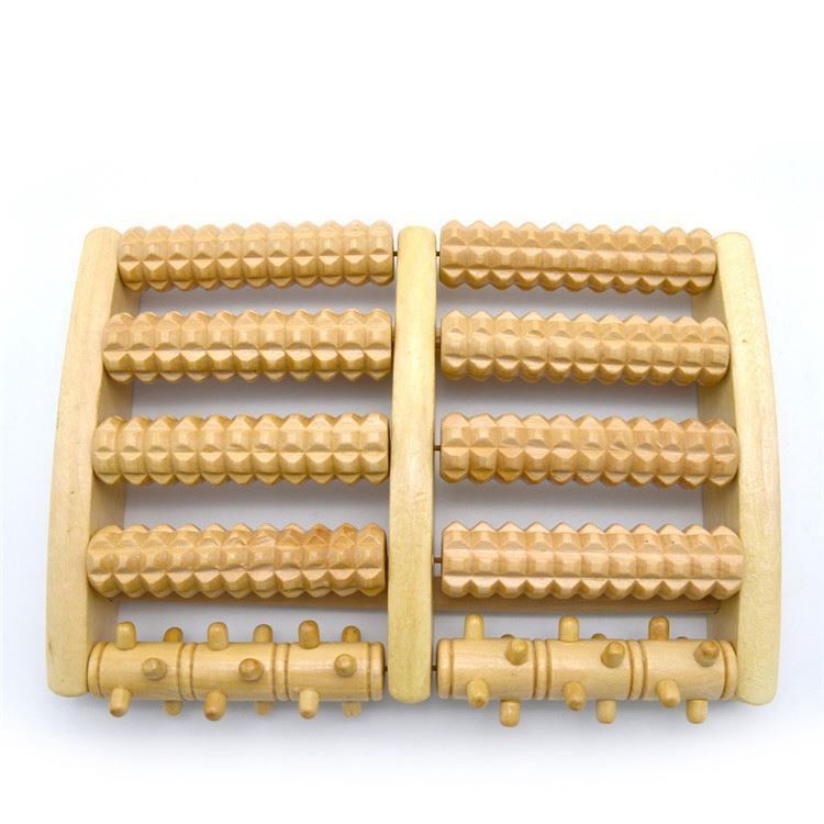 27*17*4,5 cm houten voetmassager met draagbaar ontwerp en ISO9001-certificaat