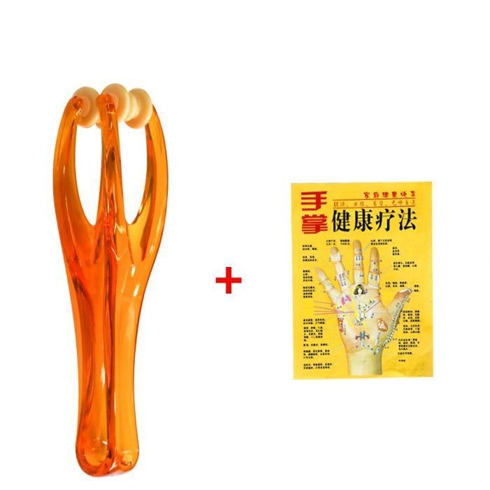 Vingermassage Roller Type Joint Massage Voor Pijnverlichting Gua Sha Fijne Vinger Verlichting Hand Acid Tiger Mouth Acupoint Massage Clip