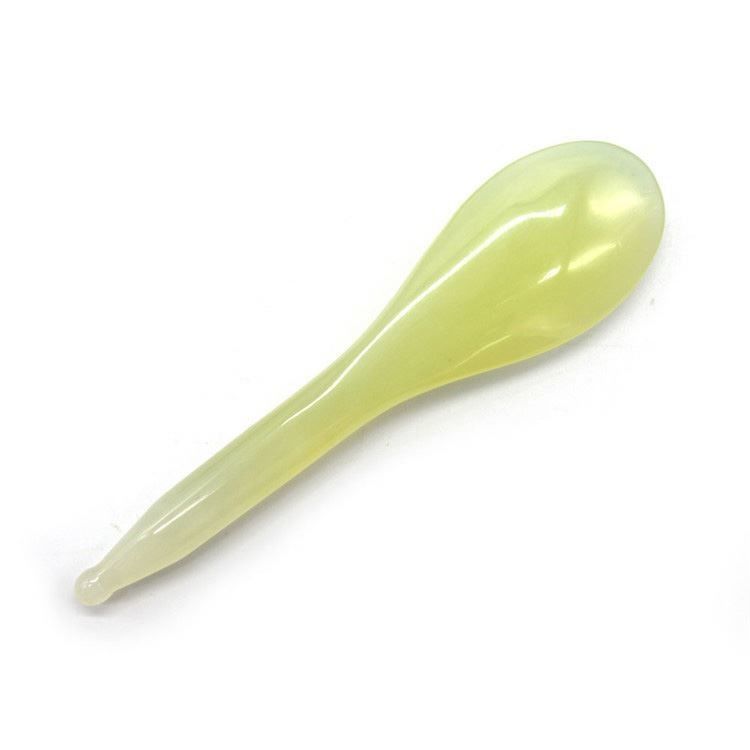 Verbeter uw massagervaring met ISO9001 gecertificeerde Xiuyan Jade Lepel Gua Sha Tool en Pen