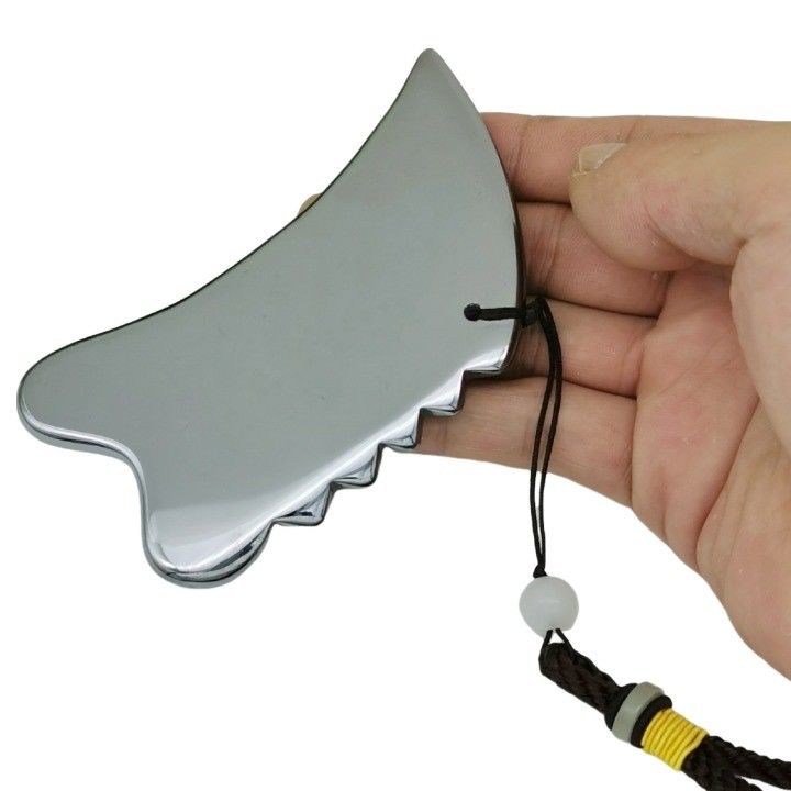 Custom Terahertz Gua Sha Plate Handheld Scraping Board voor schrapen en gezichtsmassage gereedschappen