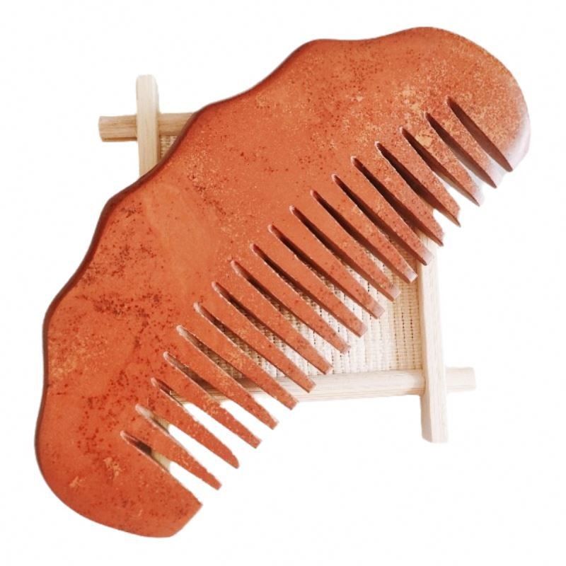 Hoofd Gua Sha Massage Tool Scalp Meridian Dredging Kam voor ontspanning en revitalisering