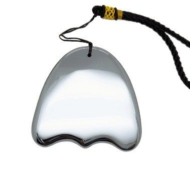 Gepersonaliseerd logo beschikbaard Terahertz Gua Sha Massage Scraping Tool voor Body Spa Gezicht schoonheid in vis staart vorm