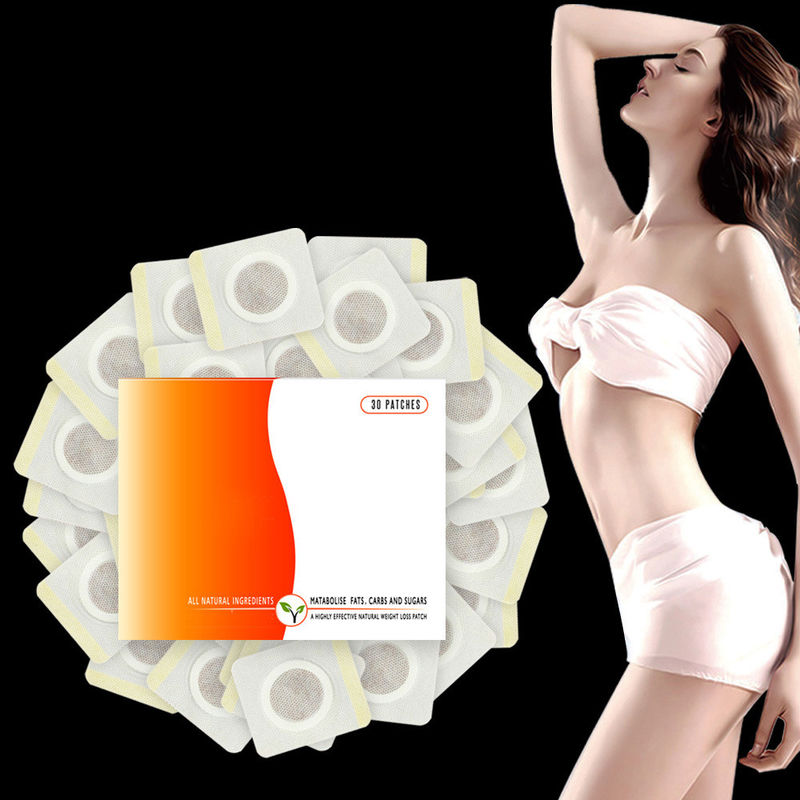 30pcs Chinese natuurlijke kruidengeneeskunde Magnet Afslanking pleister Vetverbranding Gewichtsverlies Stickers Gezondheidszorg Body Massager