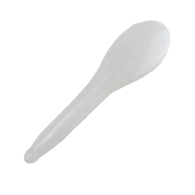 Handleiding White Jade Acupressure Reflexology Pen voor Body Massager Healthcare Therapy Weefselmassage Stick