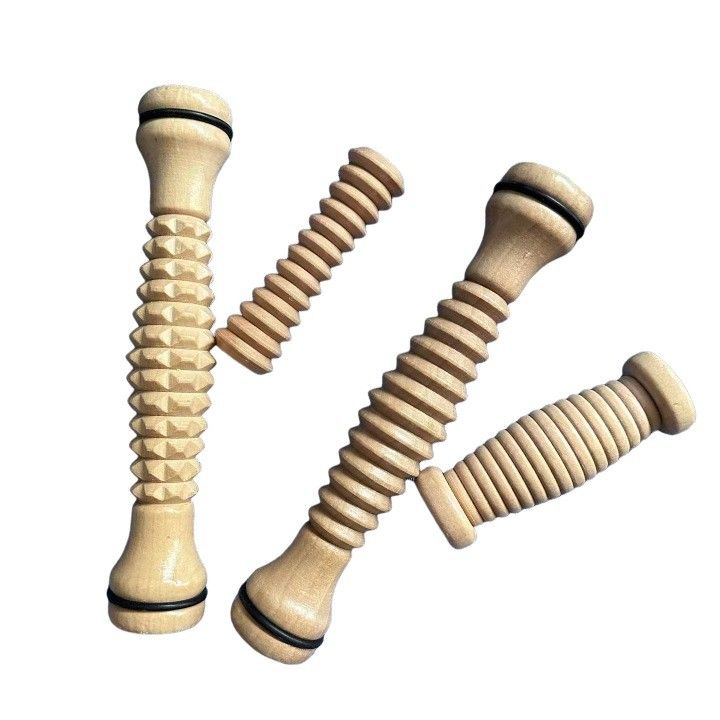 Lichaamsmassageapparatuur Houttherapie Voetroller Guasha Massagetools voor Lichaamsmassage Gua Sha Massager en Plantar Fasciitis Verlichting