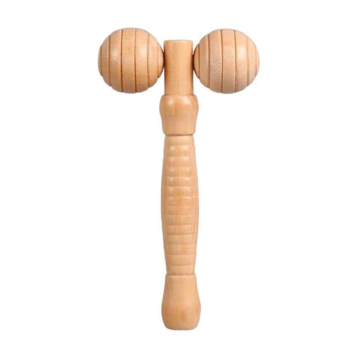 Gepersonaliseerd logo beschikbaard Massage Product Beauty Personal Care Products Hout Beauty Spa Skin Lifting 3D Face Roller Massager Stick