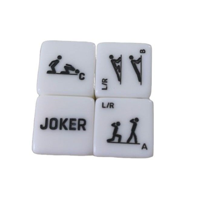 25mm Jade Six Sides Fitness Dice voor trainingen Sport Entertainment Games Verbeter je training