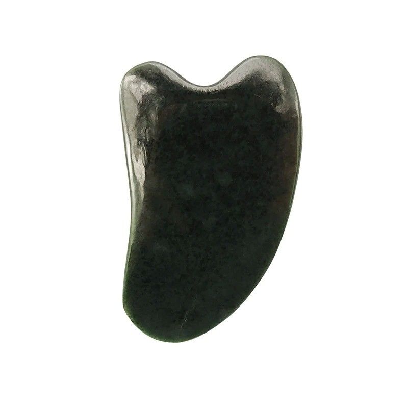 Gezichtsmassage Natural Nephrite Jade Stone Gua Sha Board voor gezicht en lichaam Huidverzorging SPA Acupunctherapie Behandeling