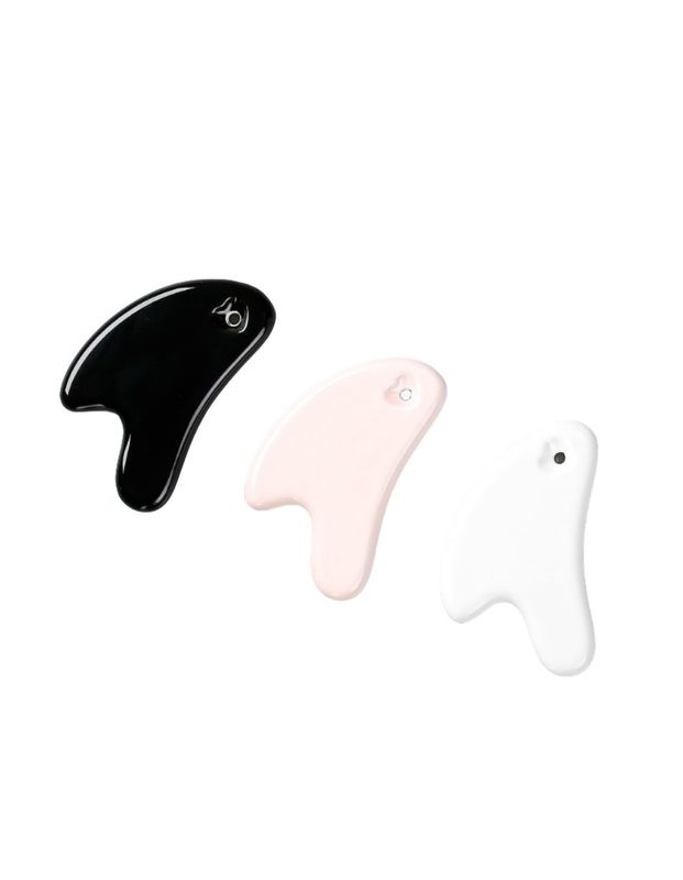 V-Face Lifting Ceramic Guasha Massage Tool voor lymfatische drainage en medisch kwaliteits Gua Sha Board