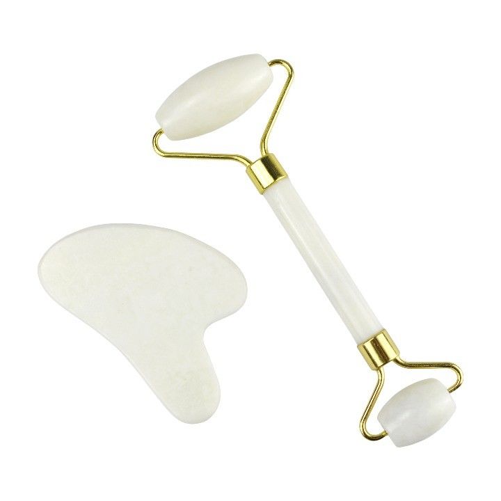 Natuurlijke Jade Steen Guasha Board voor Gua Sha Scraping Massage op het gezicht Customized Logo beschikbaard