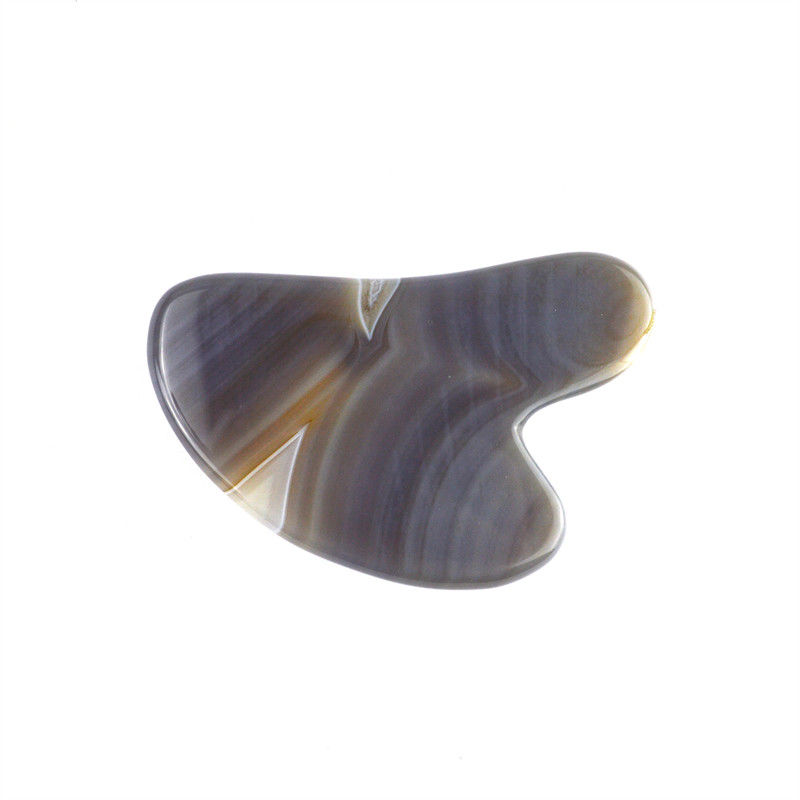 Gezichtsmassageur Hartvorm Natuurlijke Agate Gua Sha Massage Tool voor lichaamsspieren Zelf huidverzorging Spa Gezichtslifting Schoonheidssalon