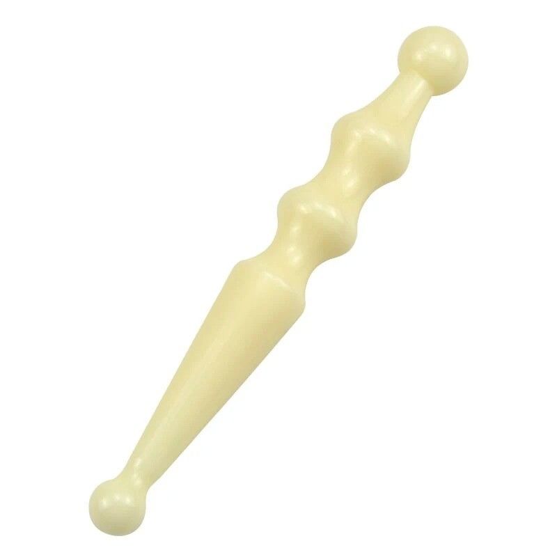 Massage Pen Natuurlijke Hars Voetmassageur Stick Back Acupunctuur Chinese Geneeskunde Guasha Schoonheidsinstrument voor Gezichtsmassage