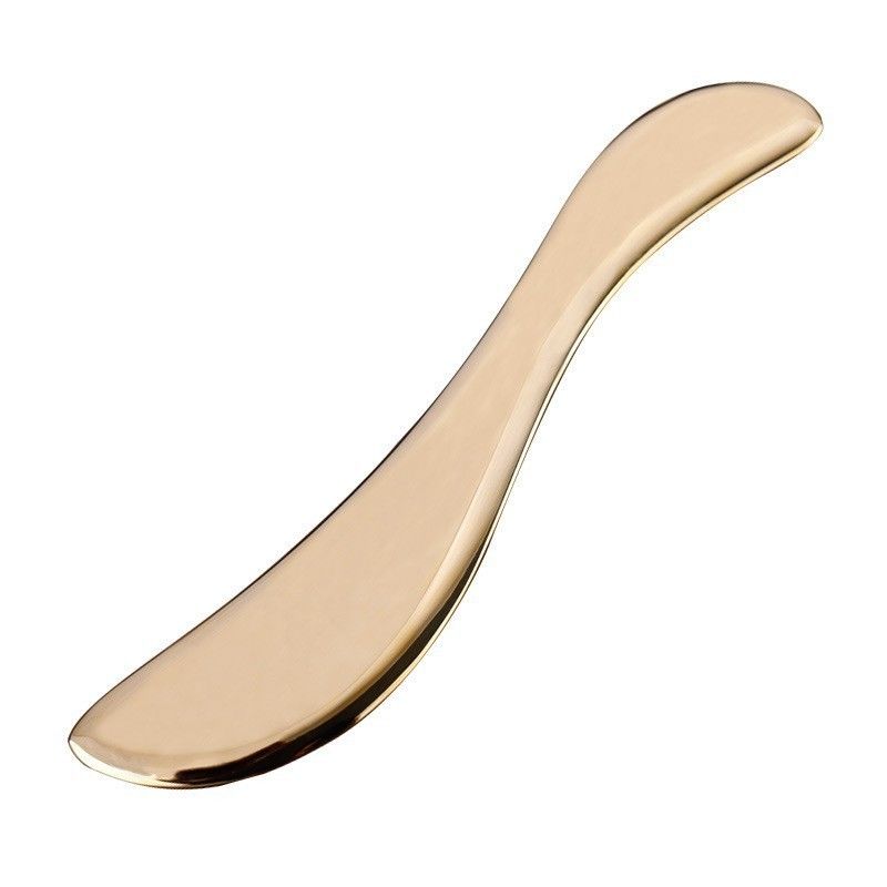 Body Massage Gua Sha Tool Kit Messing Plaat Schrapen Massage Concave Shape Board voor nek rug en benen