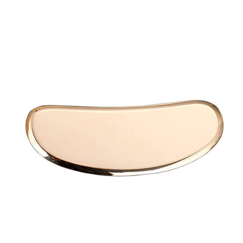 Professionele massagetool Goud Koper Messing Handle Gezicht Massager Guasha Board met hoge kwaliteit
