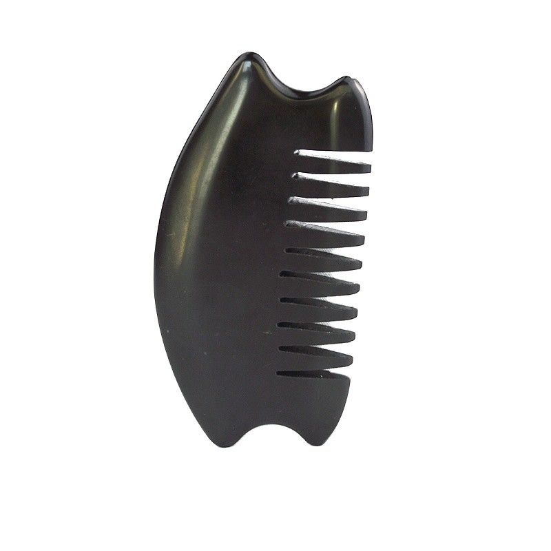 Chinese Bian Stone Scalp Gua Sha Comb Customized Logo beschikbaar voor hoofdmassage