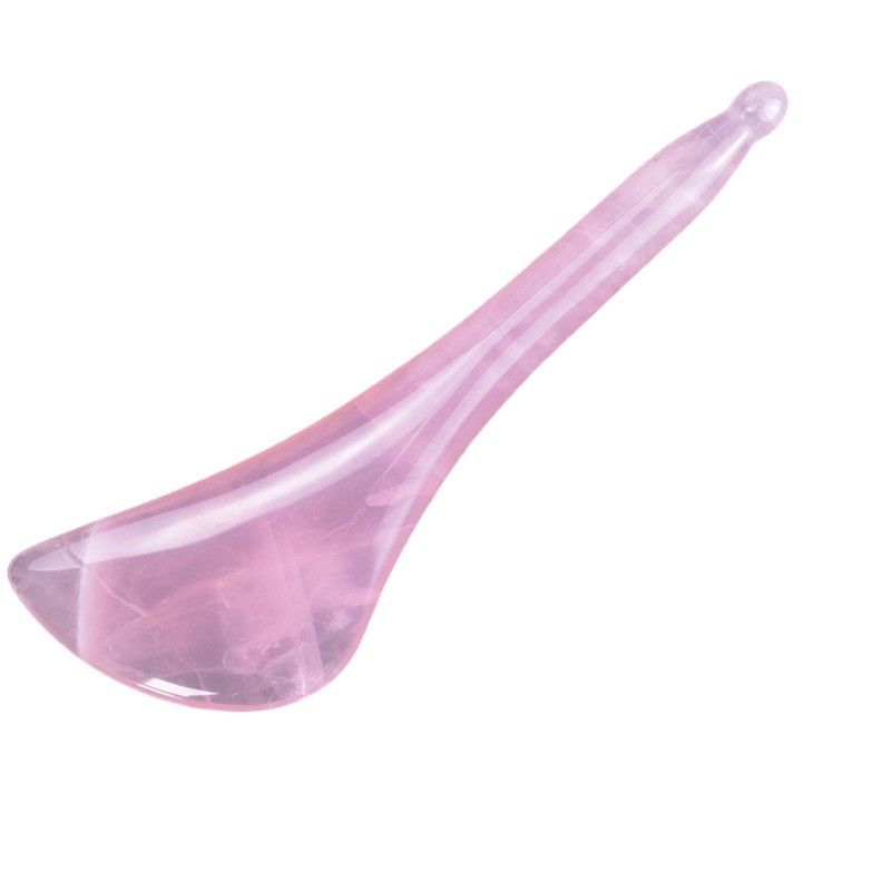 2024 Populaire lichaamsmassageapparatuur Rozen kwarts Guasha Acupressure Reflexologie Pen Acupunctuur Therapie Gua Sha Tool