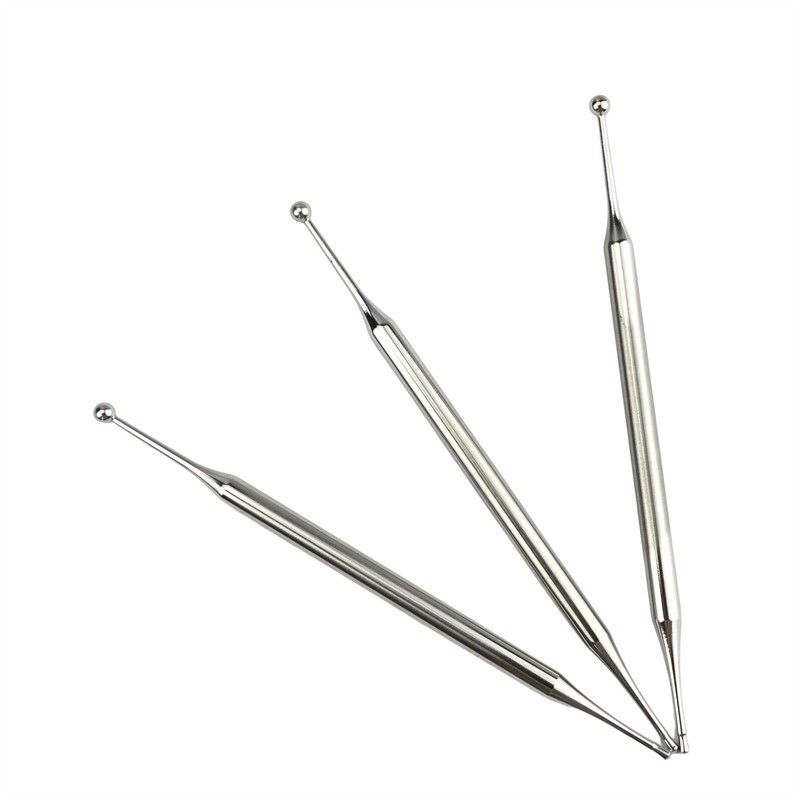 Gepersonaliseerd logo beschikbaard roestvrij staal handleiding Acupressure Reflexologie Pen voor lichaam gezondheidszorg Therapie weefselmassage stick