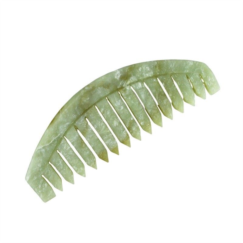 Xiuyan Jade Massage Kam voor Gua Sha Schrapen Gezicht en Hoofd Verzorging Ontspannen