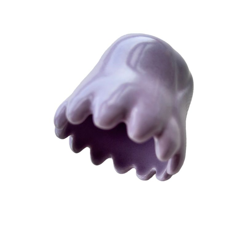 Gepersonaliseerd logo beschikbaard 2024 Handgemaakte keramische Gua Sha Scalp Massager voor lichaam Hoofd Gezicht Gezondheidszorg en Schrapen Tool