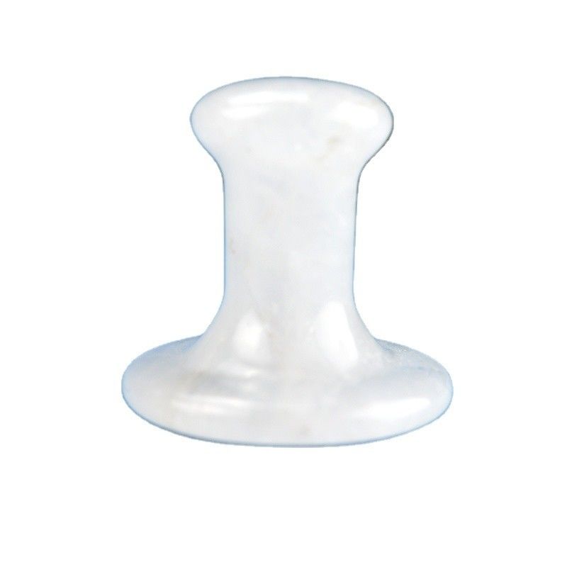 Natuurlijke heldere kwarts Gua Sha Massage Mushroom Shape Stone voor gezichts- en lichaamsmassage Massage Tools