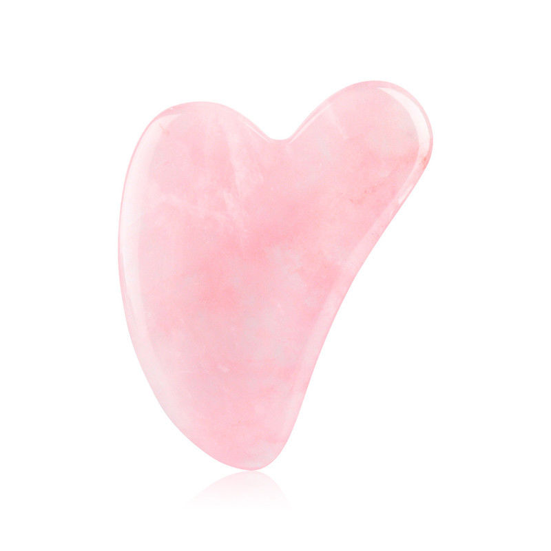 Draagbare natuurlijke Jade Gua Sha Stone Massage Tool voor Gezicht Nek Huid Lifting Rimpel Remover Schoonheidsverzorging Fysiotherapie