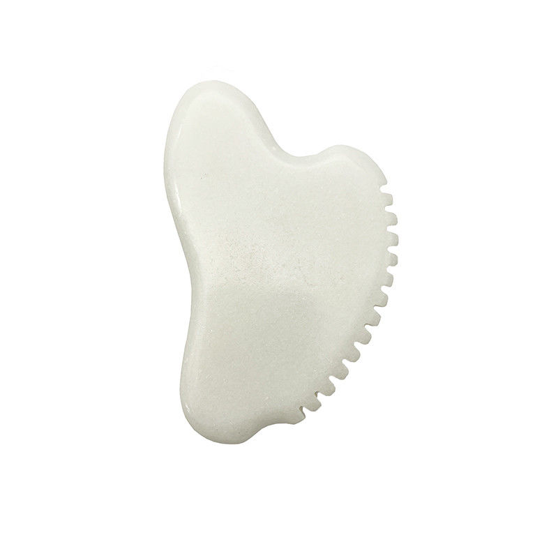 Draagbare gezichtsmassage Gua Sha Scraper Natuurlijke Jade Stone Huidverzorging Massage voor lichaam Nek Achterkant Schoonheid gezondheid Oog SPA
