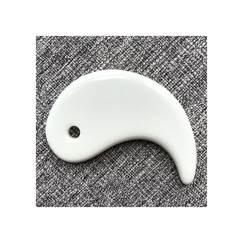 Professionele keramische V-face Lifting Gua Sha Tool voor kaaklijnmassage en spierstijfheid verlichting