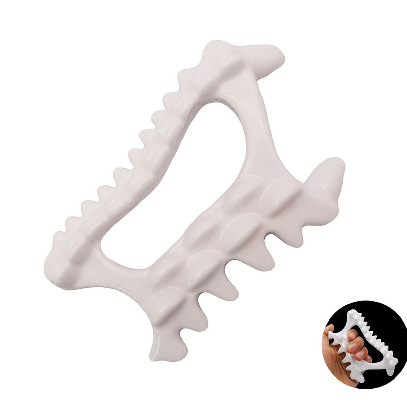 Medische persoonlijke verzorging Keramische Gua Sha-tool voor gezicht Nek Achtersteel Gehele lichaamsspier ontspannen