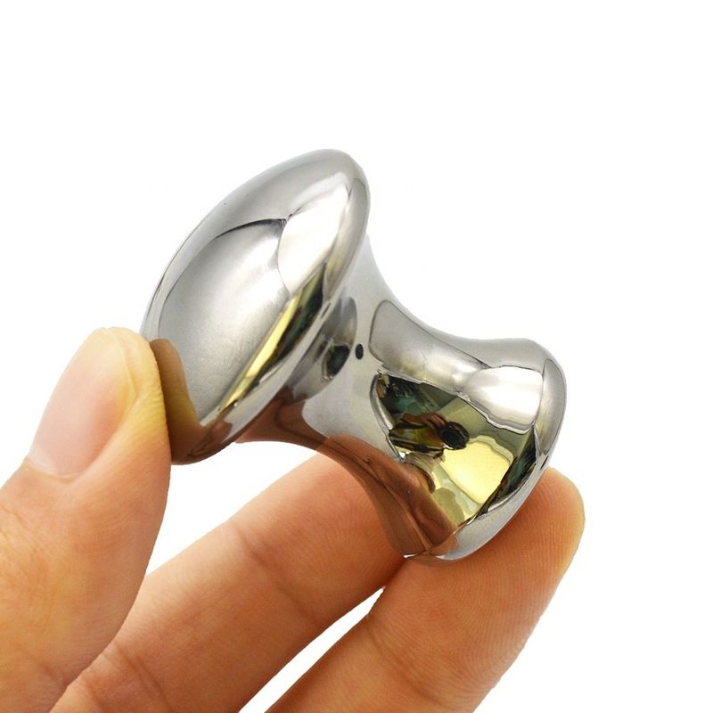 Body Massager Roestvrij staal Mushroom Gua Sha Massage Tool met aangepast logo en handgemaakt ambacht