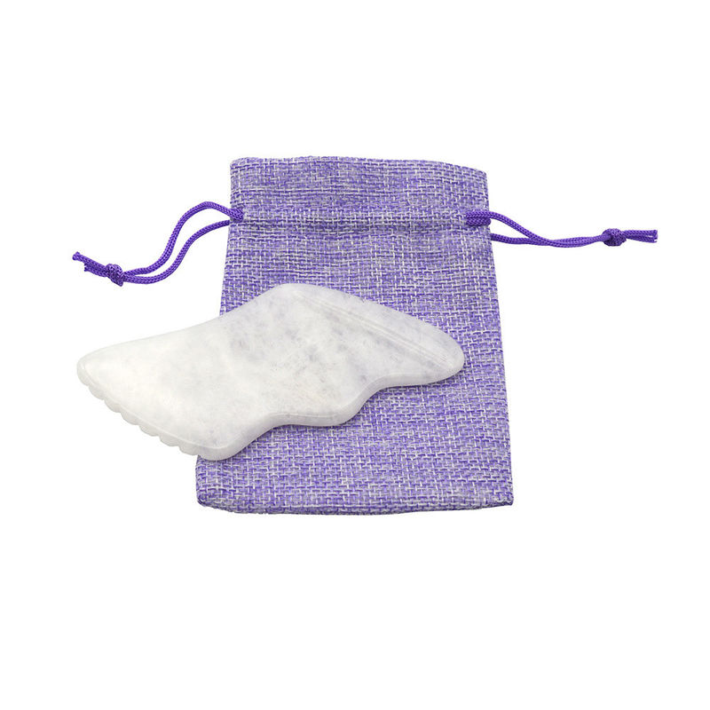 Functie Hoofd Massager Gezondheidszorg Witte Jade Gezicht Guasha Massager Schraper Board Gua Sha Massage Tool voor hoofdmassager