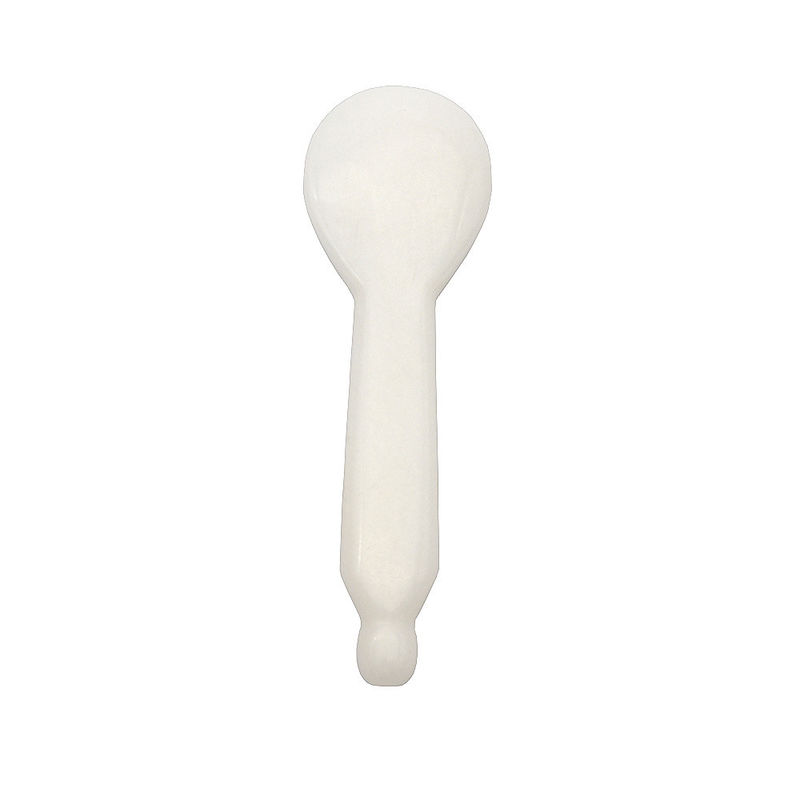 White Jade Gua Sha Massage Stick voor gezichts-oogmassage en Hand-Held Acupuncture Point Probe