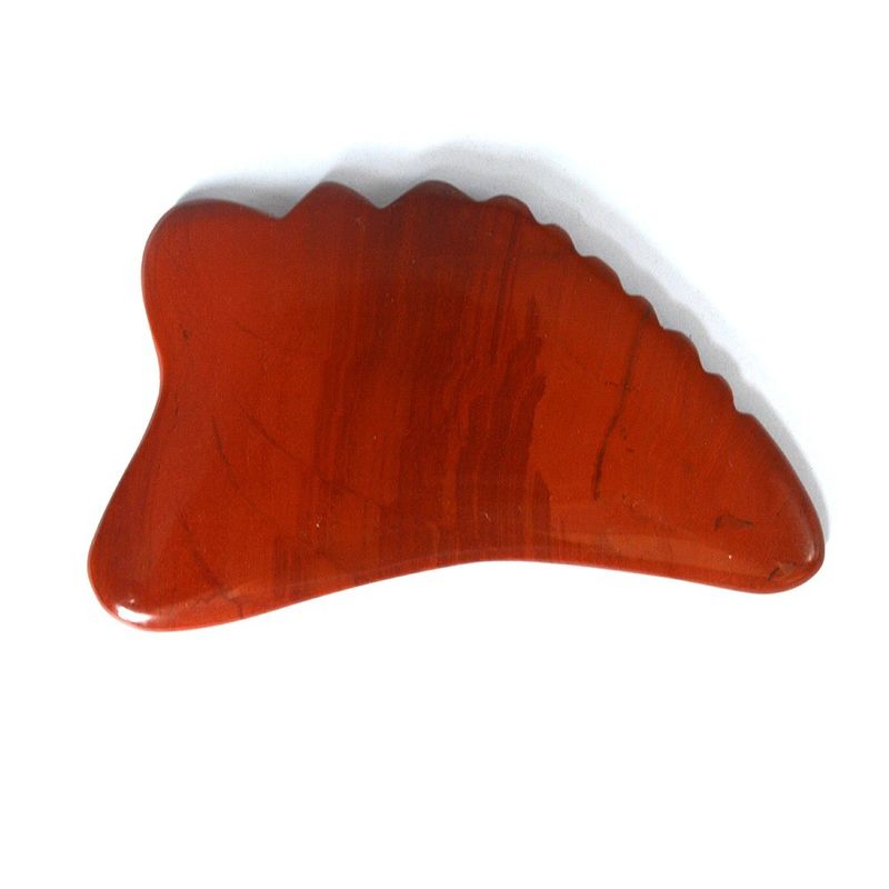 Rood Jasper Massage Hammer voor SPA Acupunctuur Lichaam Leg Gezicht Jade Guasha Massager Board Gua Sha Tool