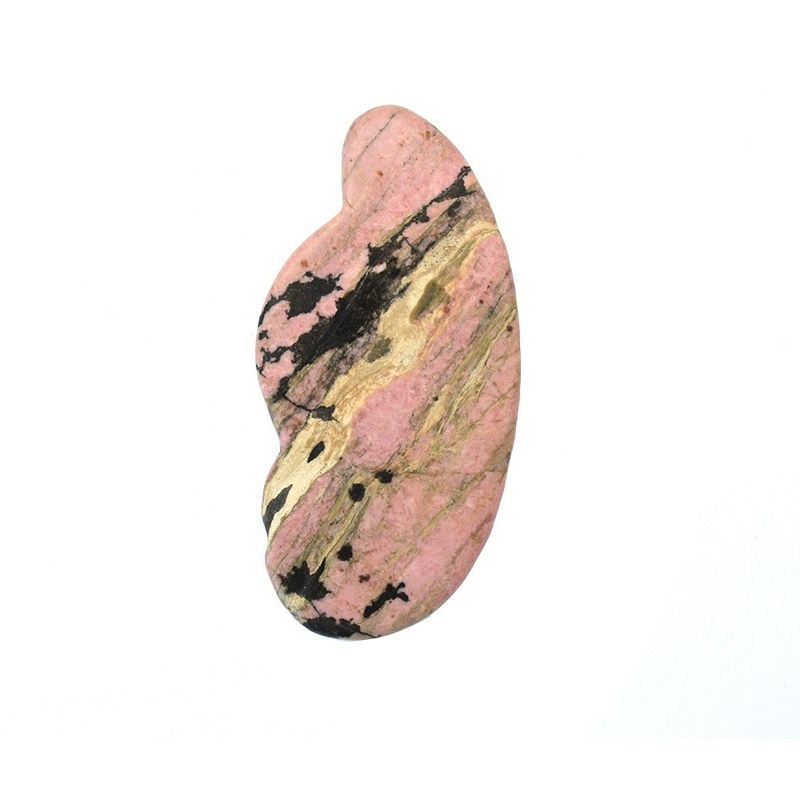 Krijg een duidelijke kaaklijn en verminderde zwelling met Roze Rhodonite Gua Sha Gezichtsgereedschappen Voor Gezicht Oogmassage Geheel lichaam