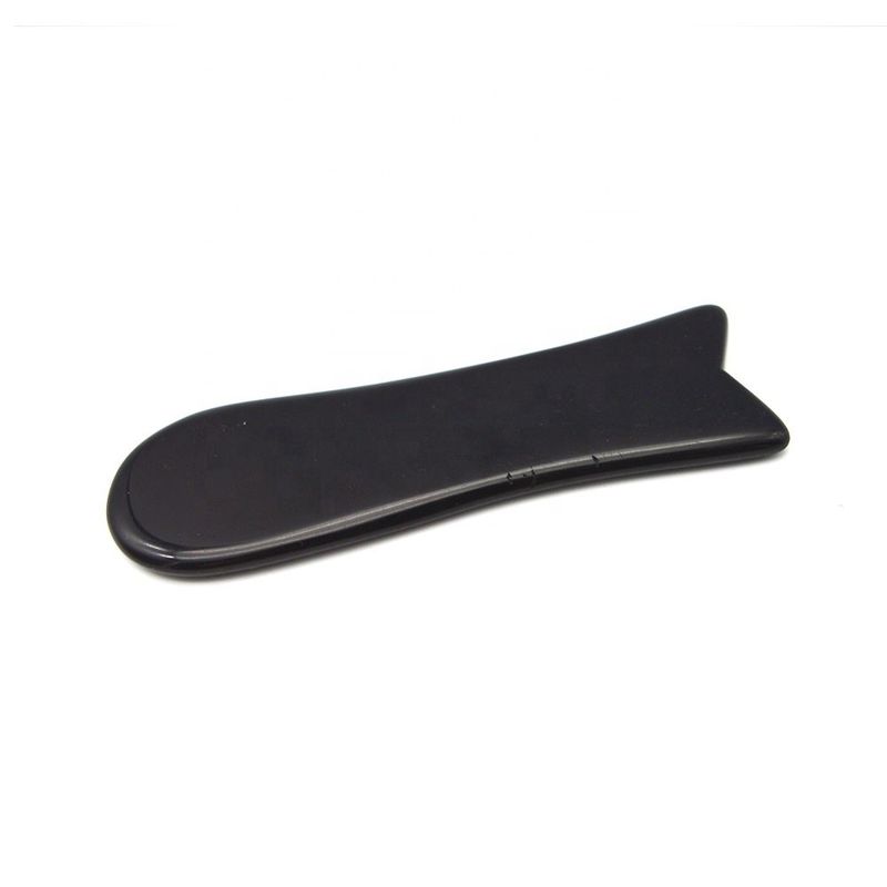 115mm zwart obsidian Gua Sha Tool De ultieme anti-aging en gezichtsverjonging oplossing