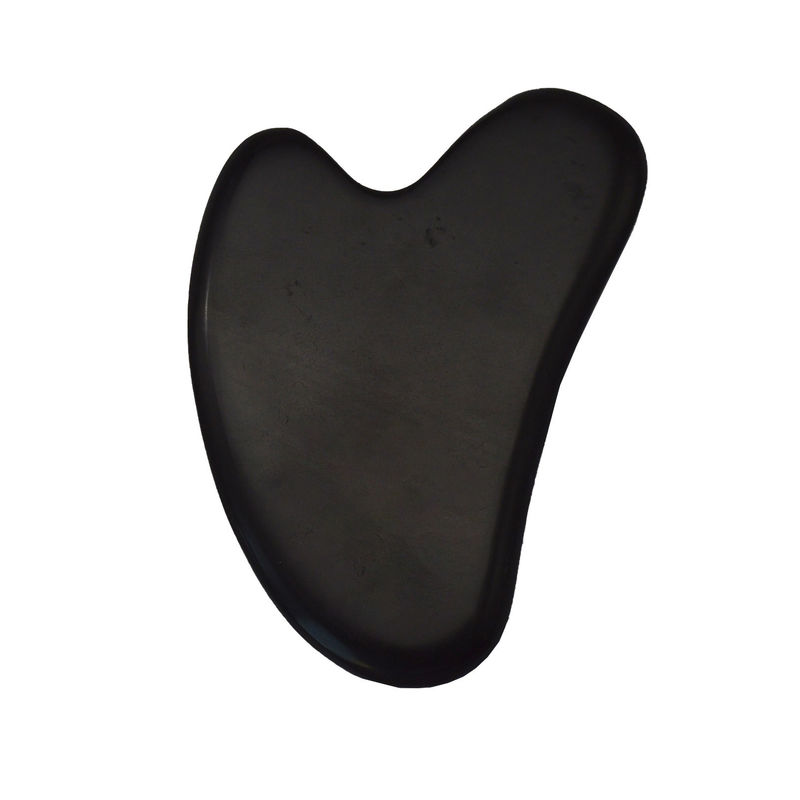 Hartvorm Bian Jade Guasha Gua Sha Gereedschappen met timing control functie en 78*54*5mm meting