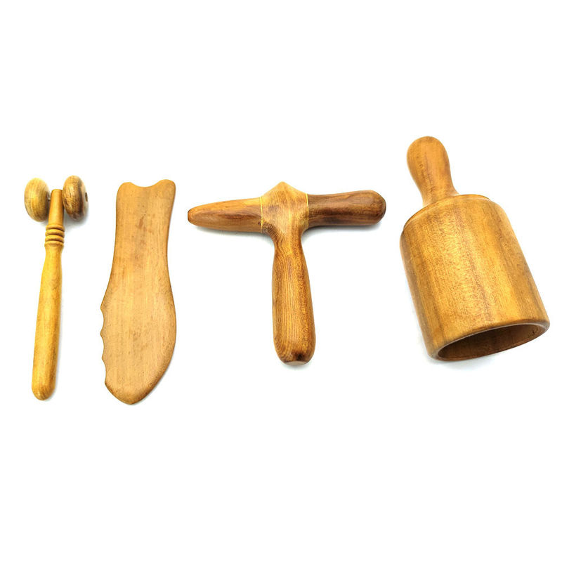 Massagehamer Houten Gua Sha Schrapen Massage Guasha Gereedschap Traditionele Cupping Voor Lichaam En Houten Massage Roller