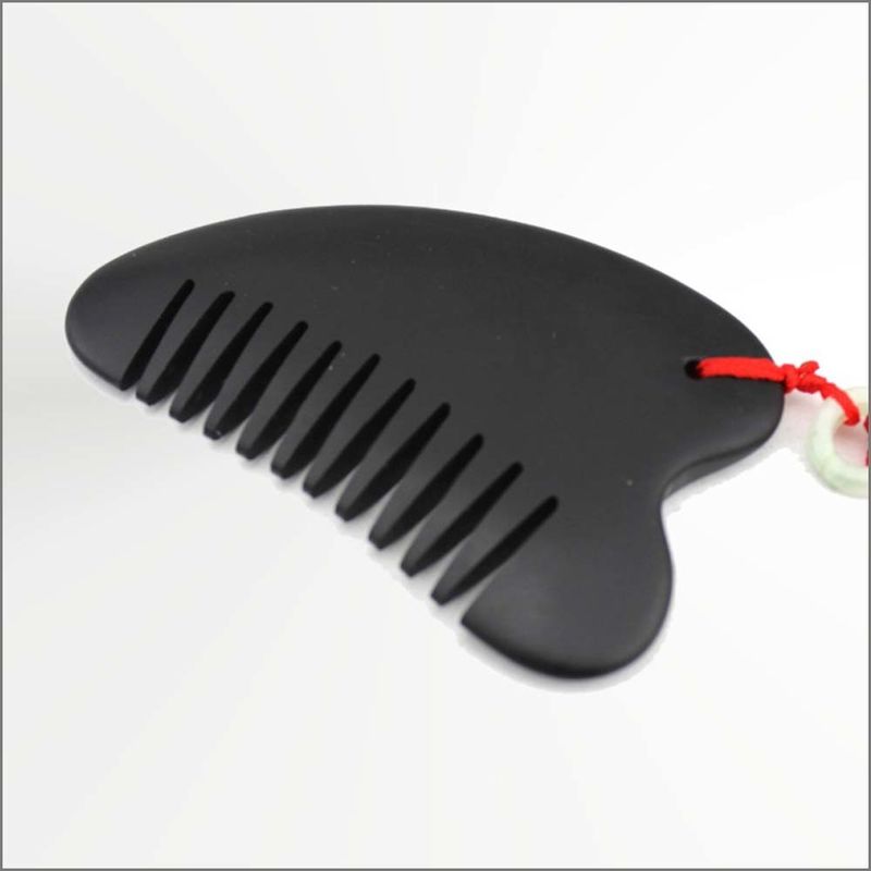 Transformeer uw massage-ervaring met 88*60mm Health Energy Stone Needle/ Bian Stone Comb