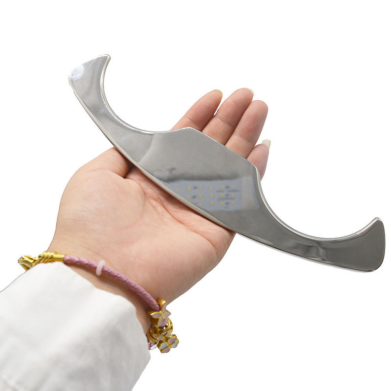Massager 2024 Gua Sha Board Scraping Massage Tool Roestvrij staal Achter Meridian Scraping Guasha voor OEM ODM