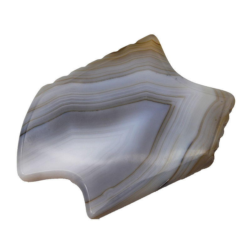 Direct verwijderen rimpels met grijze agaat Guasha Rose Quartz Gua Sha Tools Schrapen Massage Obsidian Gua Sha Steen